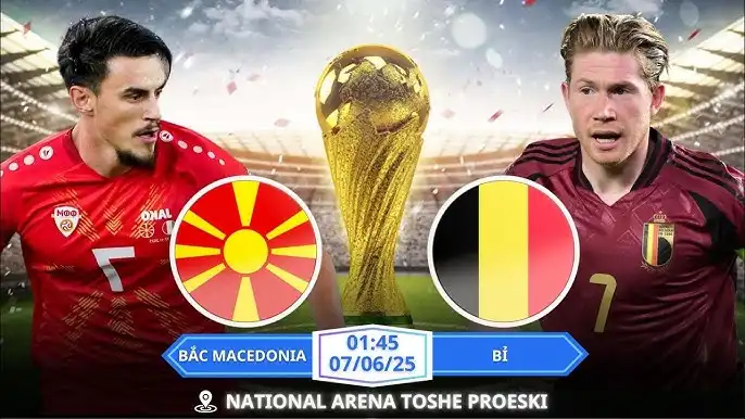 Nhận định Bỉ vs Bắc Macedonia: Quỷ đỏ thị uy sức mạnh – Dự đoán 3-0, kèo sáng cho nhà đầu tư! 3 Nhận định Bỉ vs Bắc Macedonia